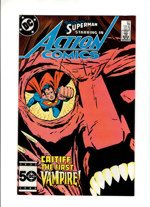 Action Comics, Vol. 1 #577A (1985)   DC Comics 1985 Buy & Sell Comics Online Comic Shop Toronto Canada