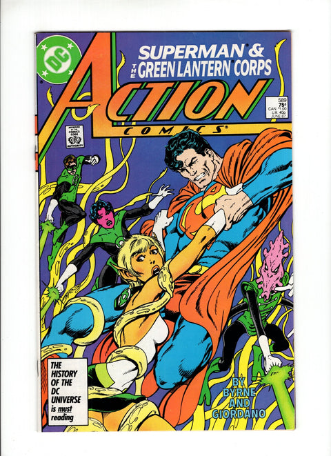 Action Comics, Vol. 1 #589A (1987)   DC Comics 1987 Buy & Sell Comics Online Comic Shop Toronto Canada