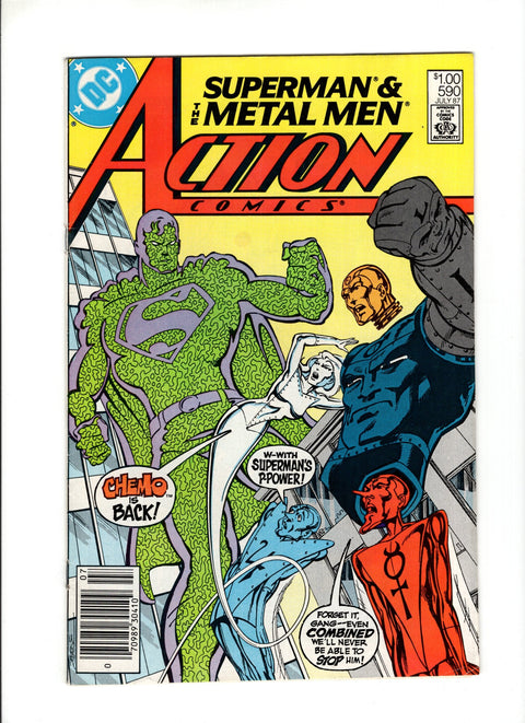 Action Comics, Vol. 1 #590C (1987) CPV  DC Comics 1987 Buy & Sell Comics Online Comic Shop Toronto Canada