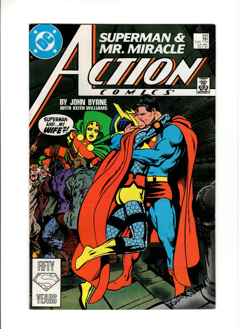 Action Comics, Vol. 1 #593A (1987)   DC Comics 1987 Buy & Sell Comics Online Comic Shop Toronto Canada