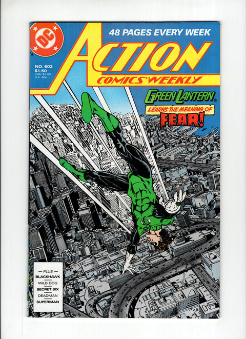 Action Comics, Vol. 1 #602 (1988)   DC Comics 1988 Buy & Sell Comics Online Comic Shop Toronto Canada