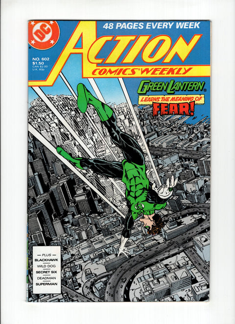 Action Comics, Vol. 1 #602 (1988)   DC Comics 1988 Buy & Sell Comics Online Comic Shop Toronto Canada