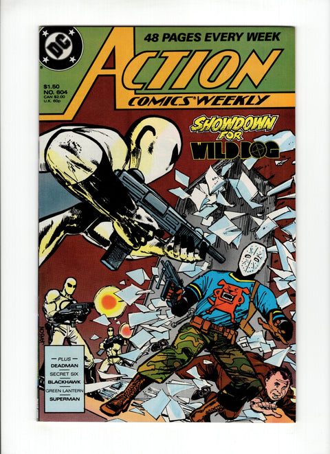 Action Comics, Vol. 1 #604 (1988)   DC Comics 1988 Buy & Sell Comics Online Comic Shop Toronto Canada