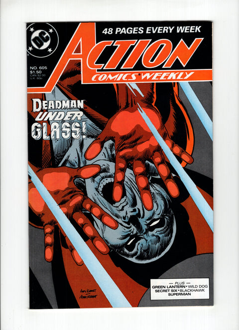 Action Comics, Vol. 1 #605 (1988)   DC Comics 1988 Buy & Sell Comics Online Comic Shop Toronto Canada