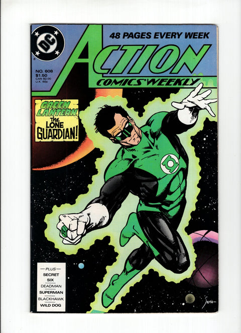 Action Comics, Vol. 1 #608 (1988)   DC Comics 1988 Buy & Sell Comics Online Comic Shop Toronto Canada