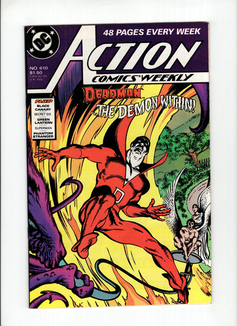 Action Comics, Vol. 1 #610 (1988)   DC Comics 1988 Buy & Sell Comics Online Comic Shop Toronto Canada