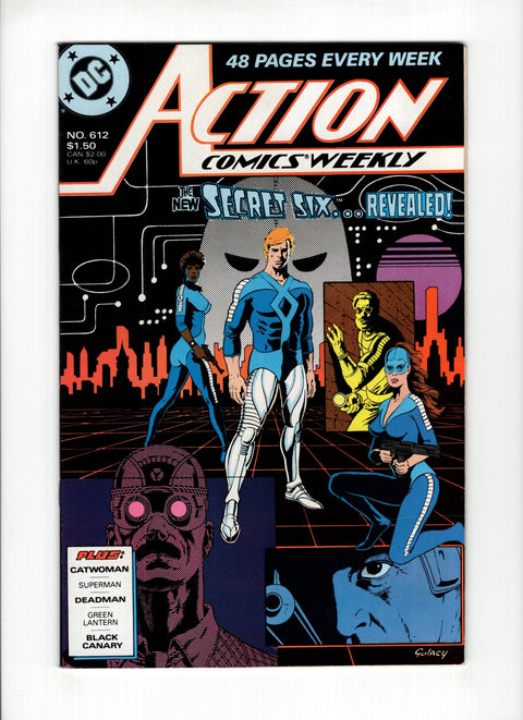 Action Comics, Vol. 1 #612 (1988)   DC Comics 1988 Buy & Sell Comics Online Comic Shop Toronto Canada