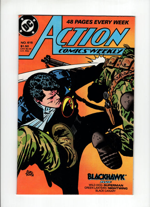 Action Comics, Vol. 1 #616 (1988)   DC Comics 1988 Buy & Sell Comics Online Comic Shop Toronto Canada