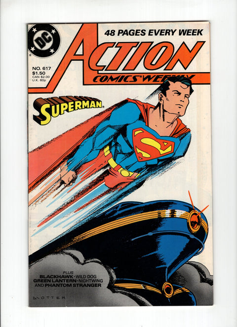 Action Comics, Vol. 1 #617 (1988)   DC Comics 1988 Buy & Sell Comics Online Comic Shop Toronto Canada
