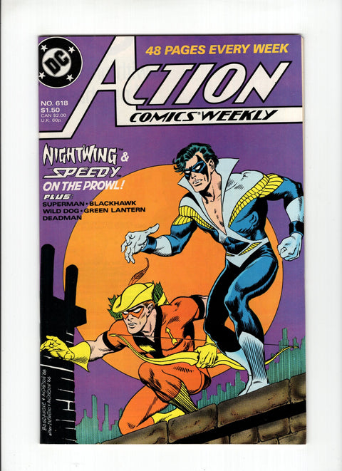 Action Comics, Vol. 1 #618 (1988)   DC Comics 1988 Buy & Sell Comics Online Comic Shop Toronto Canada