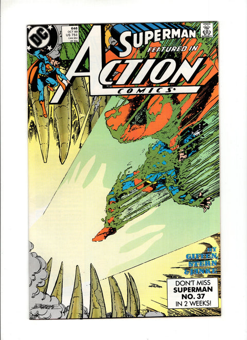 Action Comics, Vol. 1 #646A (1989)   DC Comics 1989 Buy & Sell Comics Online Comic Shop Toronto Canada