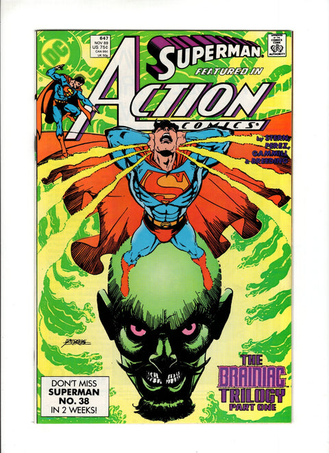 Action Comics, Vol. 1 #647A (1989)   DC Comics 1989 Buy & Sell Comics Online Comic Shop Toronto Canada