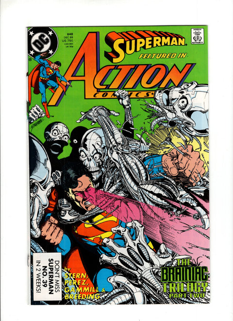 Action Comics, Vol. 1 #648A (1989)   DC Comics 1989 Buy & Sell Comics Online Comic Shop Toronto Canada