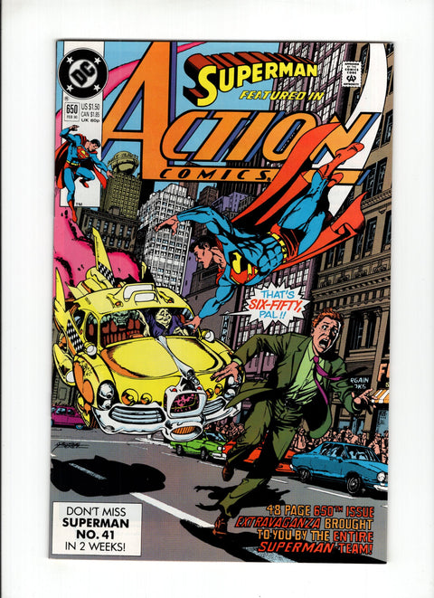 Action Comics, Vol. 1 #650A (1990)   DC Comics 1990 Buy & Sell Comics Online Comic Shop Toronto Canada