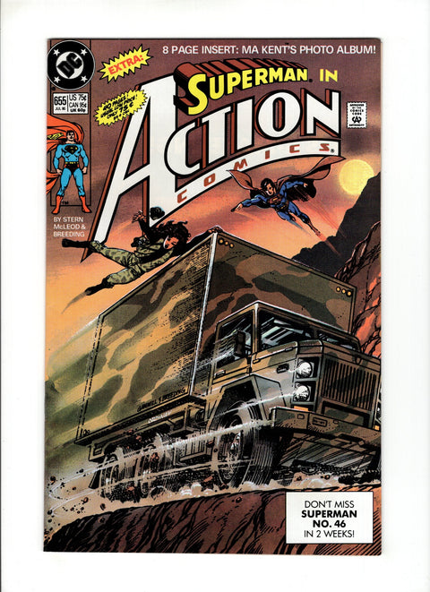 Action Comics, Vol. 1 #655A (1990)   DC Comics 1990 Buy & Sell Comics Online Comic Shop Toronto Canada