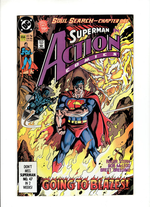 Action Comics, Vol. 1 #656A (1990)   DC Comics 1990 Buy & Sell Comics Online Comic Shop Toronto Canada