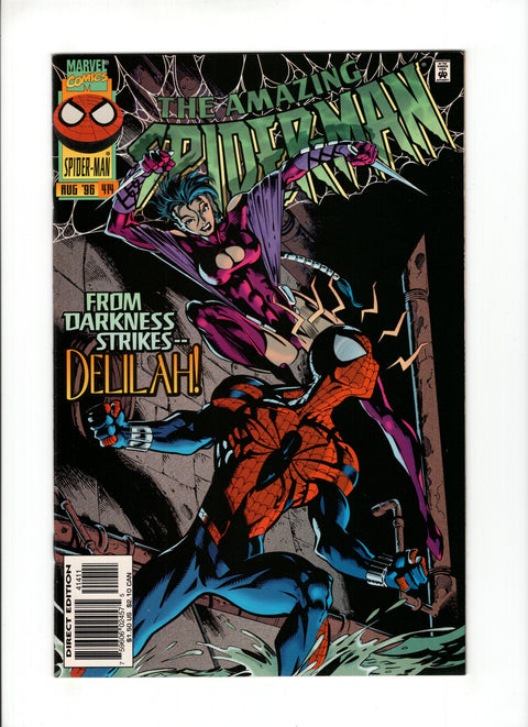 The Amazing Spider-Man, Vol. 1 #414A (1996) 1st Delilah 1st Delilah Marvel Comics 1996 Buy & Sell Comics Online Comic Shop Toronto Canada