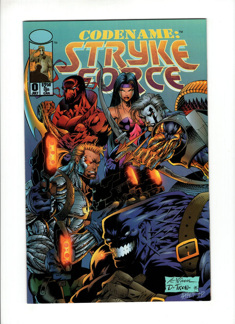 Codename: Stryke Force #0 (1995)   Image Comics 1995 Buy & Sell Comics Online Comic Shop Toronto Canada