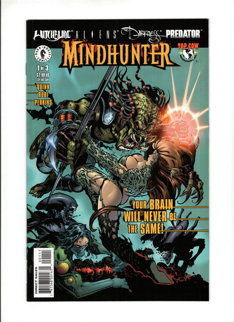 Witchblade / Aliens / Darkness / Predator: Mindhunter #1A (2000)   Dark Horse Comics 2000 Buy & Sell Comics Online Comic Shop Toronto Canada