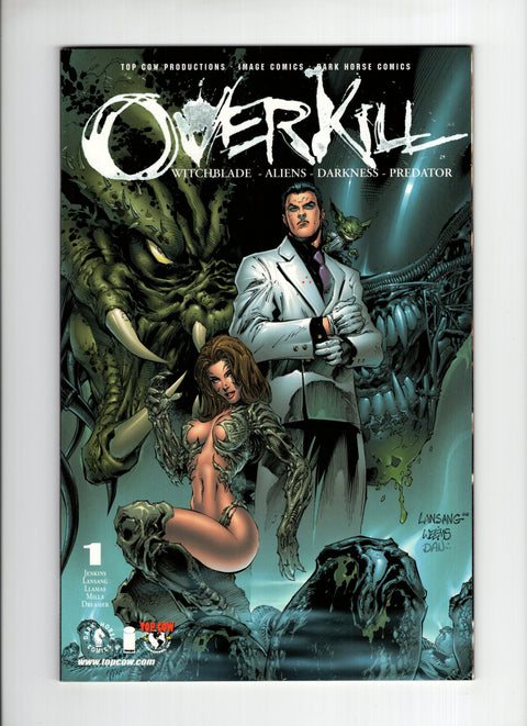 Overkill: Witchblade / Aliens / Darkness / Predator #1 (1999)   Image Comics 1999 Buy & Sell Comics Online Comic Shop Toronto Canada