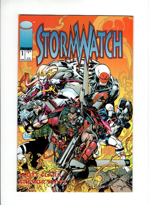 Stormwatch, Vol. 1 #1A (1993)   Image Comics 1993 Buy & Sell Comics Online Comic Shop Toronto Canada