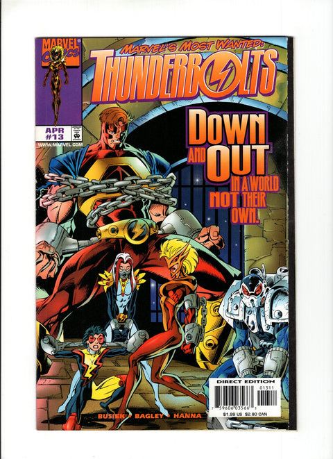 Thunderbolts, Vol. 1 #13 (1998)   Marvel Comics 1998 Buy & Sell Comics Online Comic Shop Toronto Canada