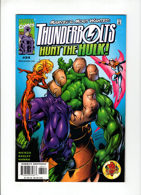 Thunderbolts, Vol. 1 #34 (2000)   Marvel Comics 2000 Buy & Sell Comics Online Comic Shop Toronto Canada