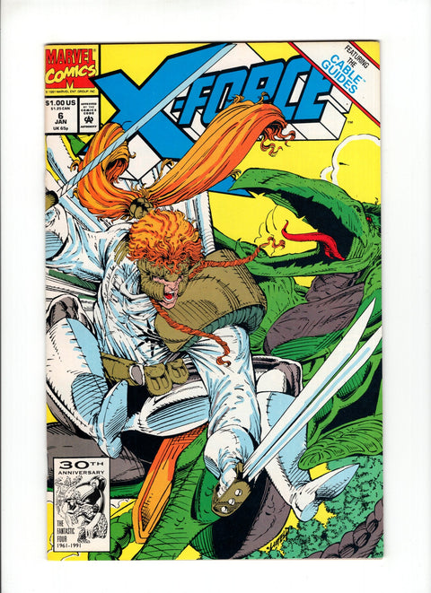 X-Force, Vol. 1 #6A (1991)   Marvel Comics 1991 Buy & Sell Comics Online Comic Shop Toronto Canada