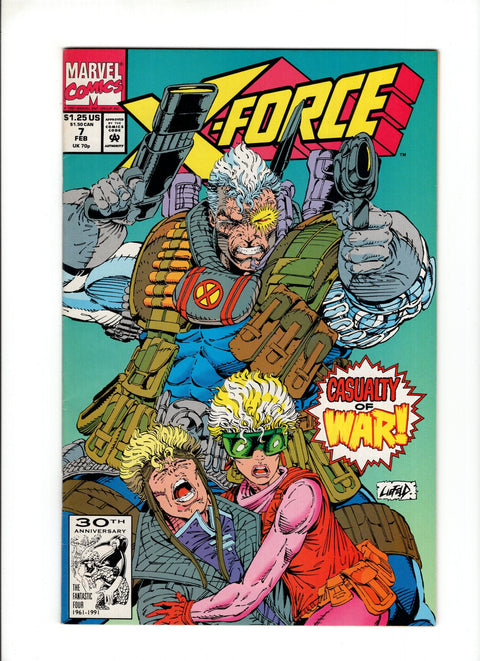 X-Force, Vol. 1 #7A (1991)   Marvel Comics 1991 Buy & Sell Comics Online Comic Shop Toronto Canada