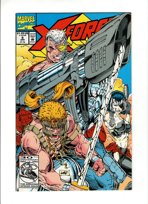 X-Force, Vol. 1 #9A (1992)   Marvel Comics 1992 Buy & Sell Comics Online Comic Shop Toronto Canada
