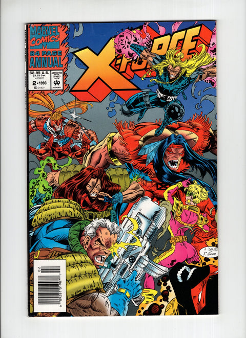 X-Force Annual #1993B (1993) Newsstand  Marvel Comics 1993 Buy & Sell Comics Online Comic Shop Toronto Canada