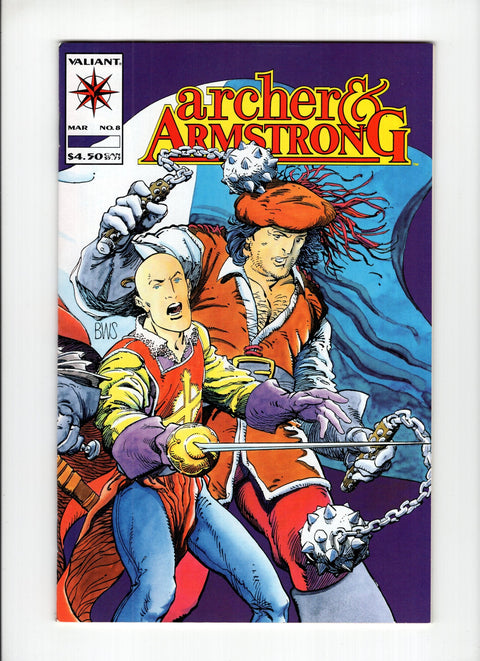 Archer & Armstrong, Vol. 1 #8 (1993) 1st Timewalker (Ivar Anni-Padda) 1st Timewalker (Ivar Anni-Padda) Valiant Entertainment 1993 Buy & Sell Comics Online Comic Shop Toronto Canada
