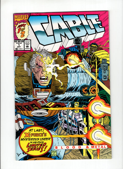 Cable: Blood & Metal #1B (1992) Newsstand  Marvel Comics 1992 Buy & Sell Comics Online Comic Shop Toronto Canada