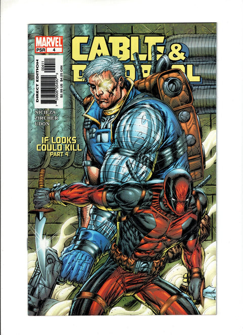 Cable & Deadpool #4 (2004) Rob Liefeld Cover Rob Liefeld Cover Marvel Comics 2004 Buy & Sell Comics Online Comic Shop Toronto Canada