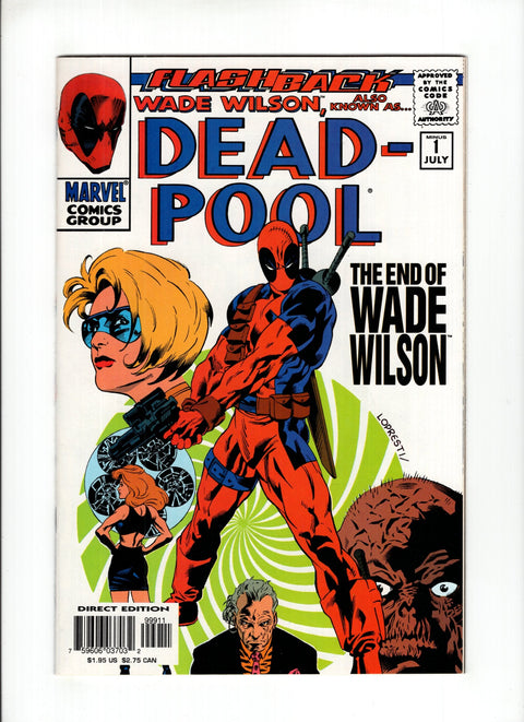 Deadpool, Vol. 2 #Minus 1 (1997) Origin Revealed Origin Revealed Marvel Comics 1997 Buy & Sell Comics Online Comic Shop Toronto Canada