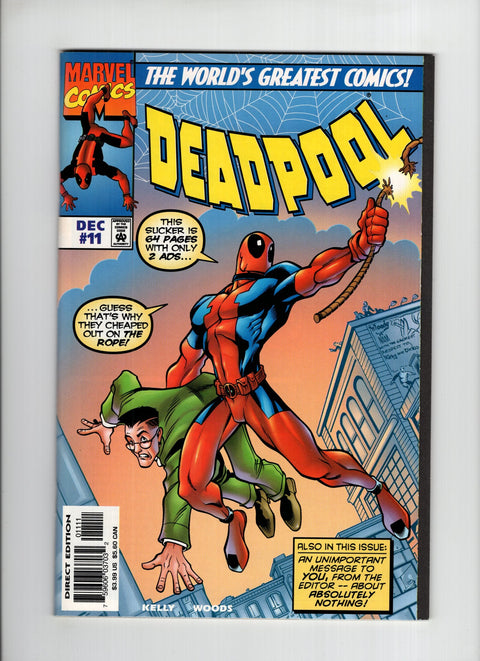Deadpool, Vol. 2 #11 (1998) Amazing Fantasy #15 Homage Amazing Fantasy #15 Homage Marvel Comics 1998 Buy & Sell Comics Online Comic Shop Toronto Canada