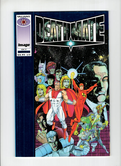 Deathmate #4 (1993) Blue Cover Blue Cover Image Comics and Valiant Comics 1993 Buy & Sell Comics Online Comic Shop Toronto Canada
