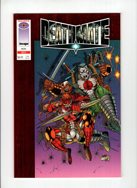 Deathmate #5 (1993) Red Cover Red Cover Image Comics and Valiant Comics 1993 Buy & Sell Comics Online Comic Shop Toronto Canada