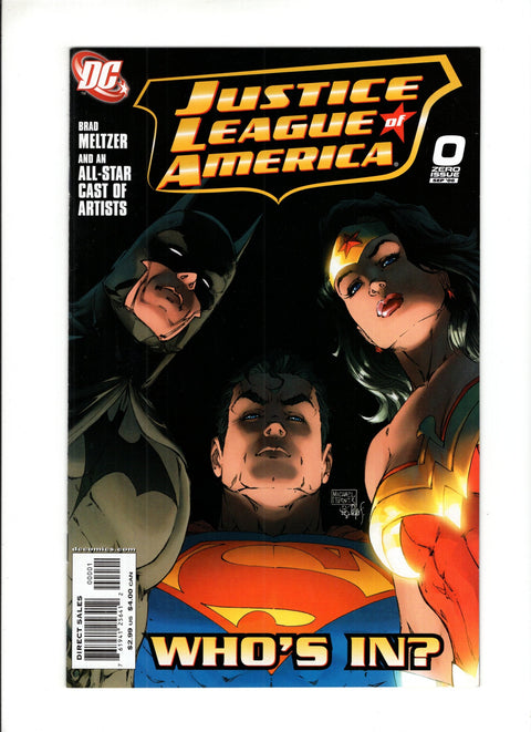 Justice League of America, Vol. 2 #0 (2006) Michael Turner Cover Michael Turner Cover DC Comics 2006 Buy & Sell Comics Online Comic Shop Toronto Canada