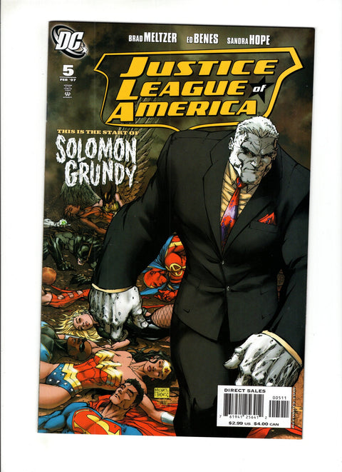 Justice League of America, Vol. 2 #5 (2007) Michael Turner Cover Michael Turner Cover DC Comics 2007 Buy & Sell Comics Online Comic Shop Toronto Canada