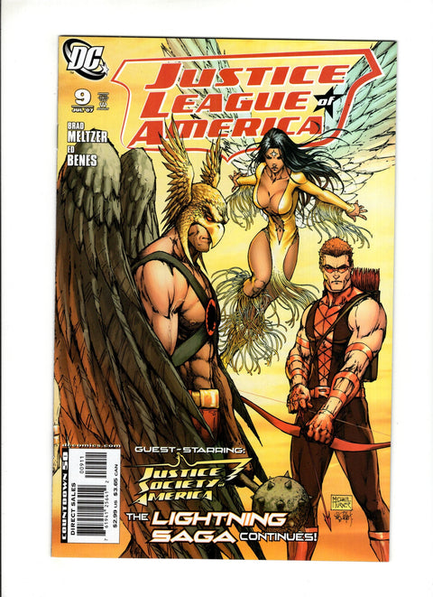 Justice League of America, Vol. 2 #9 (2007) Michael Turner Cover Michael Turner Cover DC Comics 2007 Buy & Sell Comics Online Comic Shop Toronto Canada