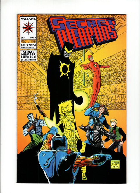 Secret Weapons #1 (1993)   Valiant Entertainment 1993 Buy & Sell Comics Online Comic Shop Toronto Canada