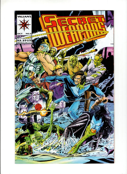 Secret Weapons #2 (1993)   Valiant Entertainment 1993 Buy & Sell Comics Online Comic Shop Toronto Canada