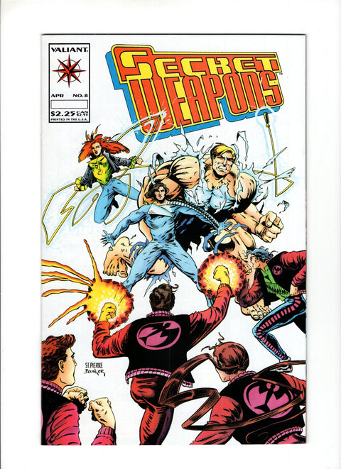 Secret Weapons #8 (1994)   Valiant Entertainment 1994 Buy & Sell Comics Online Comic Shop Toronto Canada