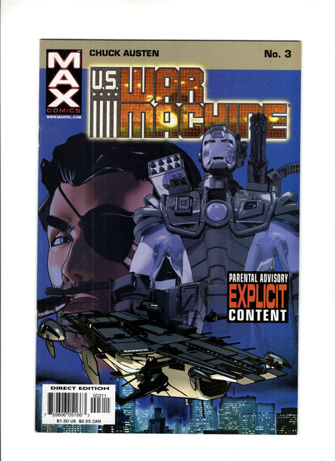 U.S. War Machine #3 (2001)   Marvel Comics 2001 Buy & Sell Comics Online Comic Shop Toronto Canada