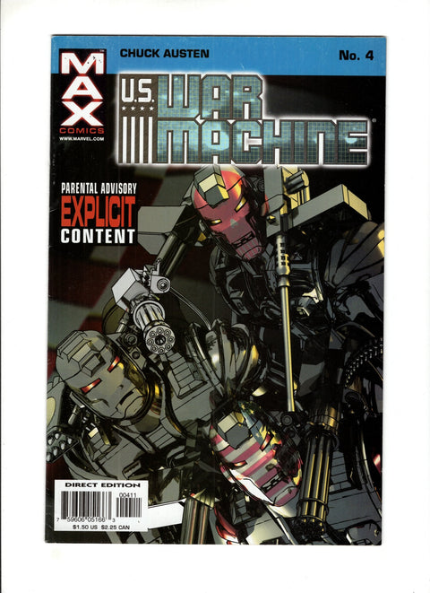 U.S. War Machine #4 (2001)   Marvel Comics 2001 Buy & Sell Comics Online Comic Shop Toronto Canada