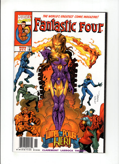 Fantastic Four, Vol. 3 #11 (1998) 1st Ayesha Newsstand  1st Ayesha  Buy & Sell Comics Online Comic Shop Toronto Canada