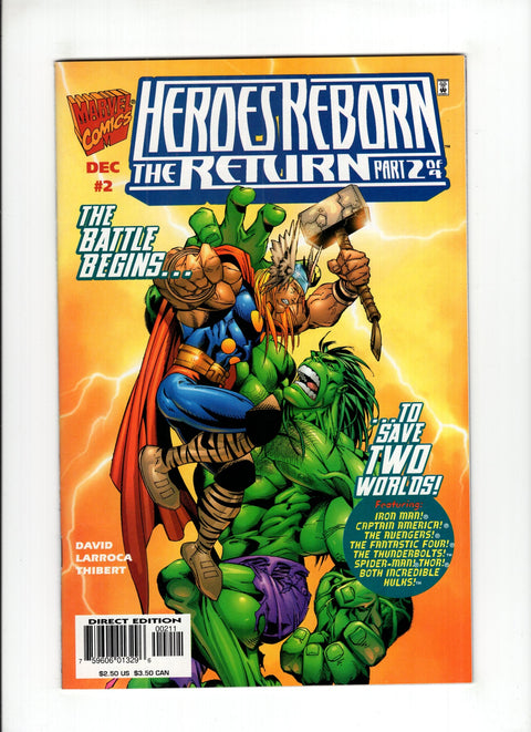 Heroes Reborn: The Return #2 (1997)      Buy & Sell Comics Online Comic Shop Toronto Canada