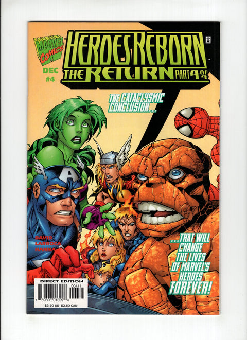 Heroes Reborn: The Return #4 (1997)      Buy & Sell Comics Online Comic Shop Toronto Canada