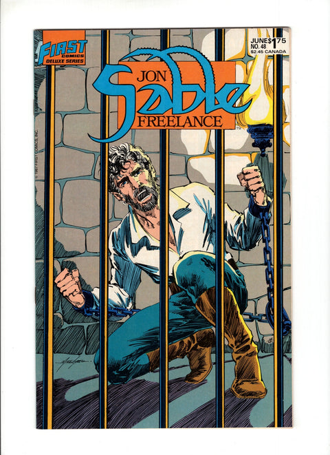 Jon Sable, Freelance #48 (1987)      Buy & Sell Comics Online Comic Shop Toronto Canada